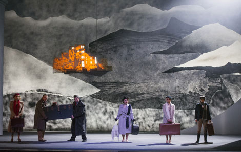 Welsh National Opera’s production of 'Figaro Gets a Divorce' Photo: Richard Hubert Smith 