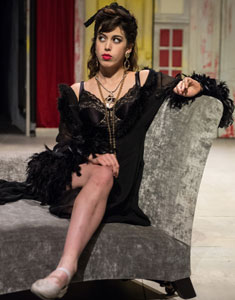 Maeve Bluebell Wells in the College's recent production The London Cuckolds