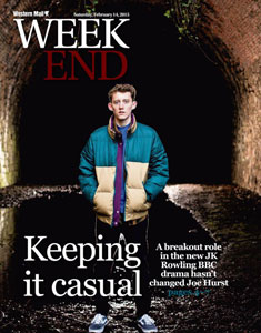 The Western Mail's feature on Joe's first leading role 